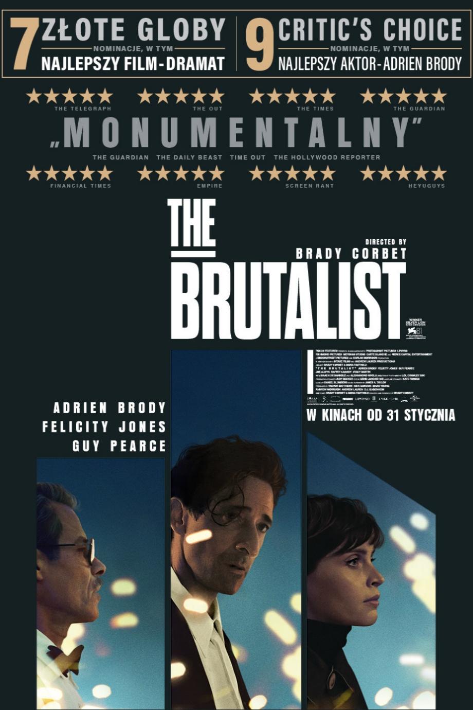 The Brutalist - thumbnail, okładka